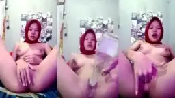 Ukhti Caca Menggoda Dengan Botol, Menggairahkan Dan Penuh Nafsu