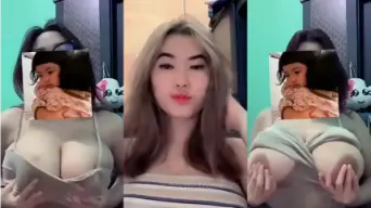 Gea Tiktok Menggoda Pakai Tanktop Ketat, Bikin Toge Keras!