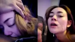 Mengguyur Muncratan Panas Di Mulut Mesra Pacar Cantik Yang Menggairahkan