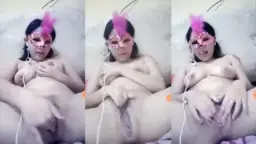 Munakitty Mengocok Kontol Sambil Merintih Live