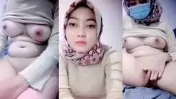 Nona Berhijab Ukhti Dengan Payudara Montok