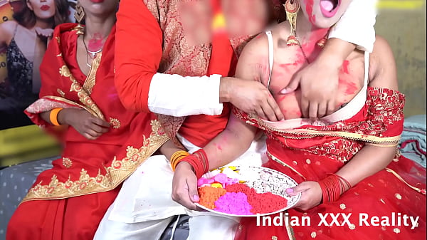 Pesta Holi India Yang Panas: Adegan Ranjang Liar Dalam Bahasa Hindi