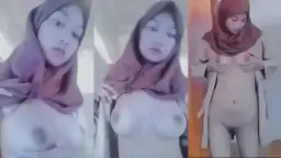 Gadis Smp Berjilbab Seragam Pramuka Menggoda Untuk Kekasih