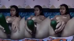 Gadis Tak Tahan Gairah, Timun Jadi Penyalur Nafsu Membara