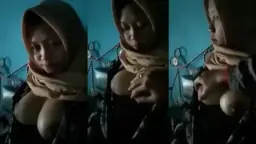 Mainin Payudara Gadis Berjilbab Yang Masih Abg