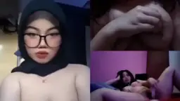 Tiktokers Berhijab Heboh Dengan Aksi Toge Colmek Yang Menggoda