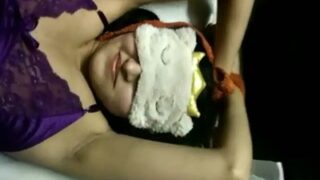 Pacar Perempuan Panas Minta Ditali Kekasihnya Untuk Bercinta Dalam Video Mesra