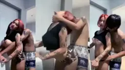 Tiktoker Bertato Toge Digoyang Ganas Kakak