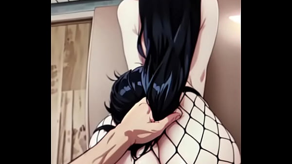 Hinata Hyuga Memperlihatkan Payudaranya Dan Menunduk Untuk Anal
