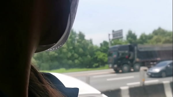 Gadis Filipina Menggoda Diri Di Bus Umum