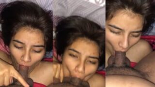 Gadis Shimla Nyium Kontol Kekasihnya Sampe Otaknya Meledak, Bibir Basahnya Ngehisap Dengan Liur Yang Nempel-nempel.