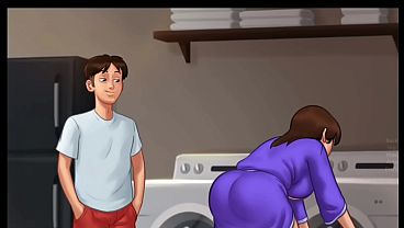 Malam Musim Panas Penuh Rahasia [v21.0.0] | Ibu Tiri Ngepoin Aku Diam-diam (18+) | Novel Visual Panas Buat Yang Udah Dewasa