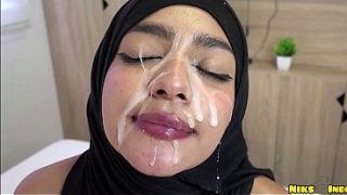 Cewek Hijab Abg Muslim Dijebol Keras Sampe Banjir Air Mani