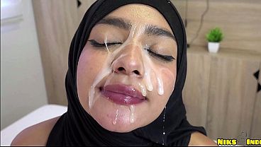 Cewek Hijab Abg Muslim Dijebol Keras Sampe Banjir Air Mani