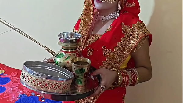 Spesial Karva Chauth Malam Pertama, Muncratin Suara Cewek Sange Abis, Bahasa Hindi Porno