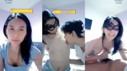 Jeslyn Mainin Kontol Pacar Sampai Basah Kuyup