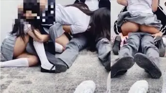 Rekam Cewek Sma Sangek Digojlok Di Tongkrongan, Suara Nafas Basah Bikin Makin Tegang.
