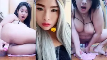 Tante Colmek Basah Kuyup Sambil Ngentot Dildo Live, Bikin Makin Becek Dan Nikmat!