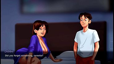 Ibu Tiri Gak Mau Ketinggalan Lihat Reaksiku (18+)