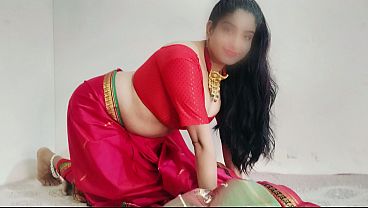 Cewek India Montok Pake Sari Merah, Memek Bini Orang Digenjot Keras, Suara Desah Bikin Makin Panas.