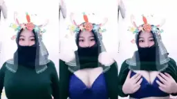 Ukhti Fira Pake Jilbab Ijo, Bikin Pengen Robek Pelan-pelan Sambil Ngerasain Tubuhnya