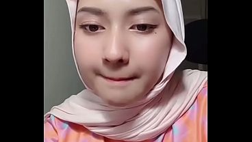 Jilbab Live, Goyang Basah Bikin Muncrat Di Live